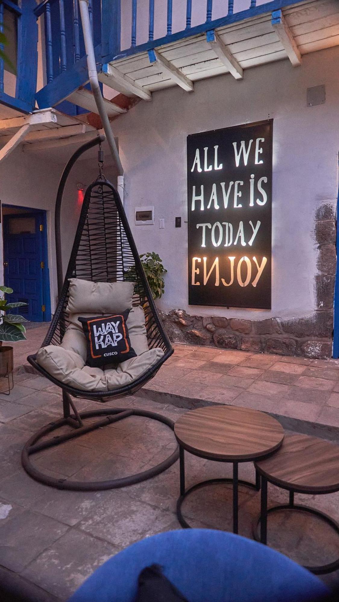 Way Kap Hostel クスコ エクステリア 写真