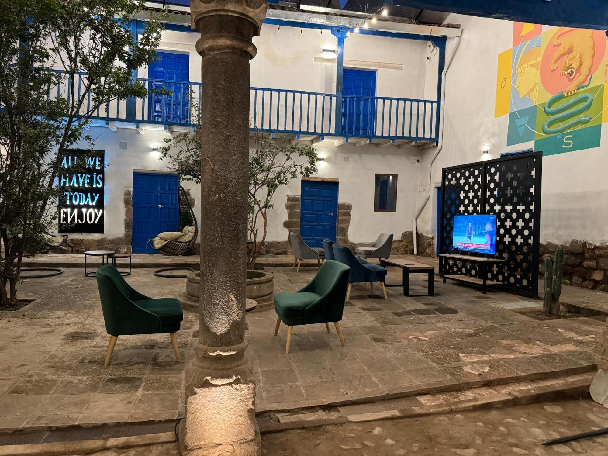 Way Kap Hostel クスコ エクステリア 写真